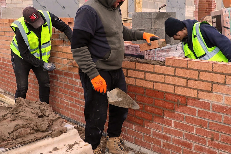 Specialist types of bricklaying cover